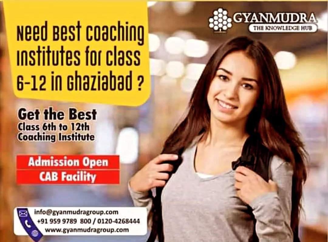 Best Coaching Institute for class 6-12 in Indirapuram 
