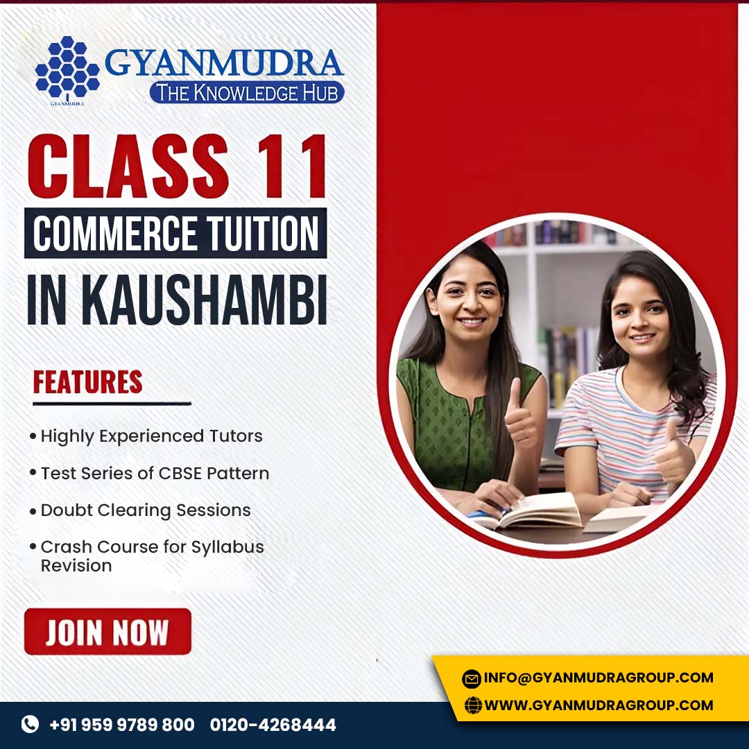 Class 11 Commerce Tuition In Kaushambi